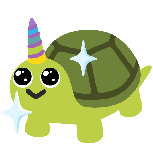 Süße Schildkröte